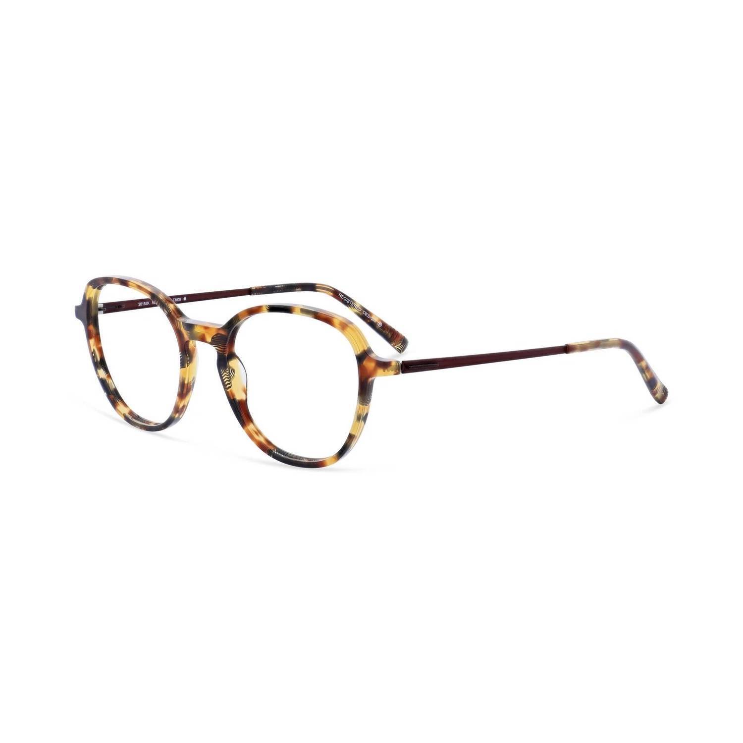 New Morel Women's 20153k Round Eyeglasses In Tortoise